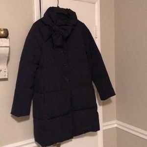 Kate Spade Funnel Neck Bow Puffer NWOT